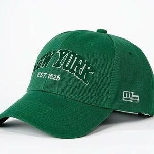 Green New York Baseball Cap